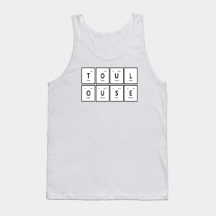 Toulouse City | Periodic Table of Elements Tank Top